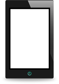 Blank Smartphone Screen Template