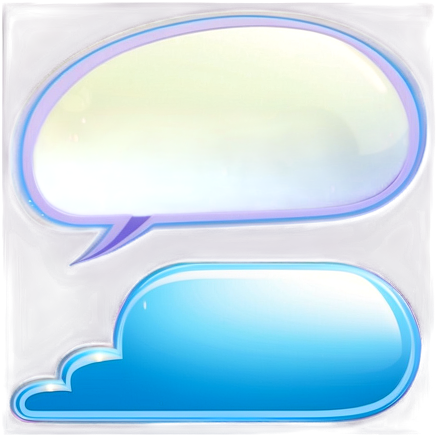 Blank Talk Bubble Png 06122024