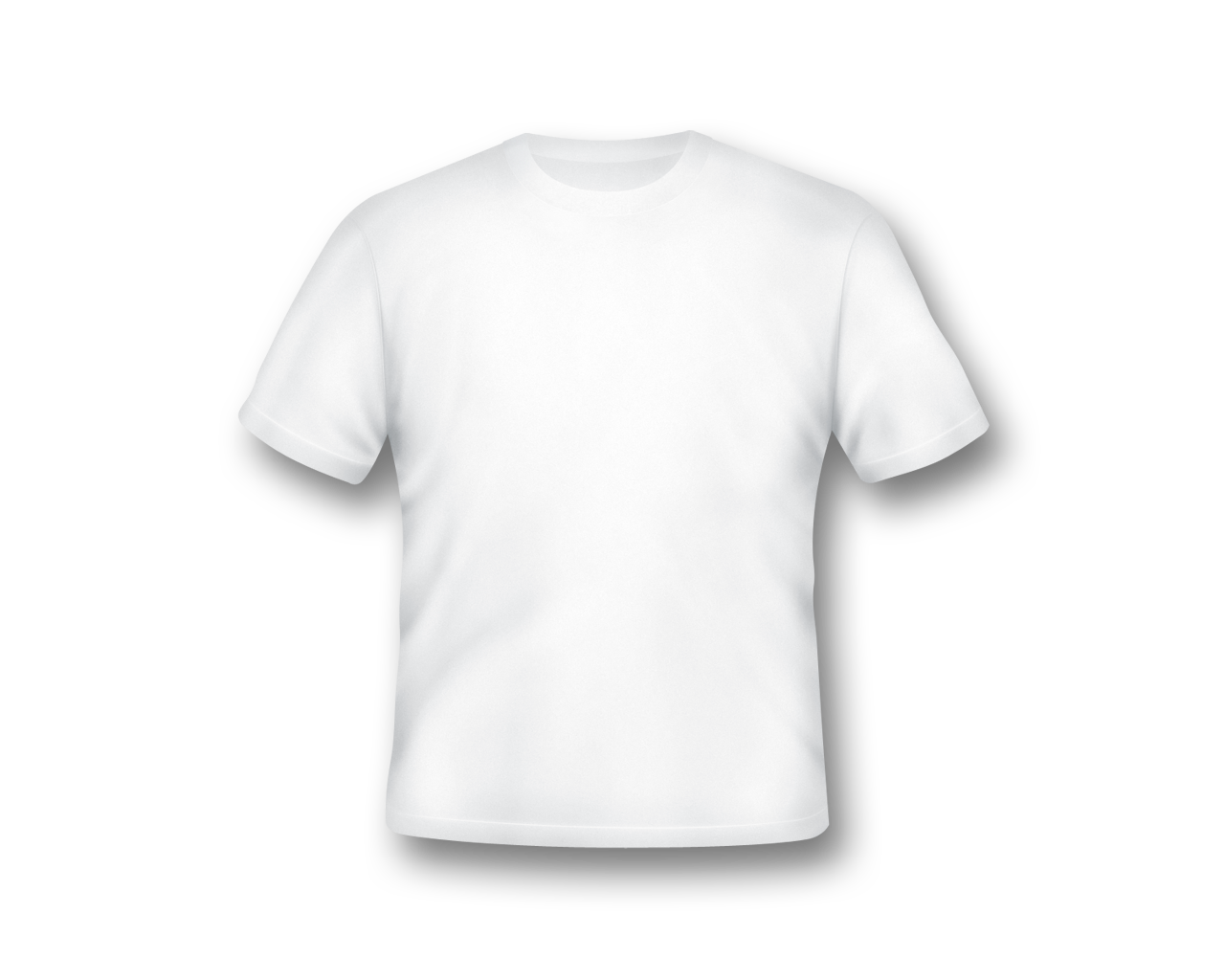 Blank White T Shirt Template