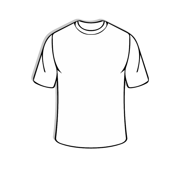 Blank White T Shirt Template