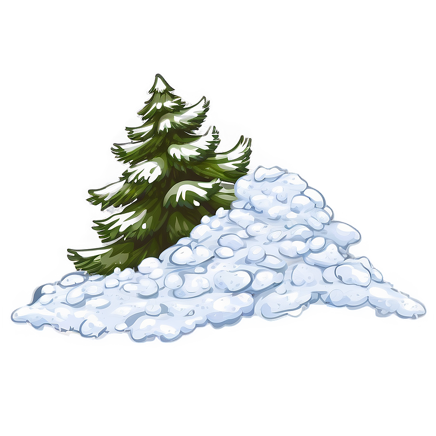 Blanket Of Snow Pile Png Kof