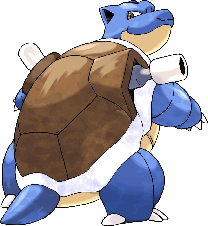 Blastoise Pokemon Illustration