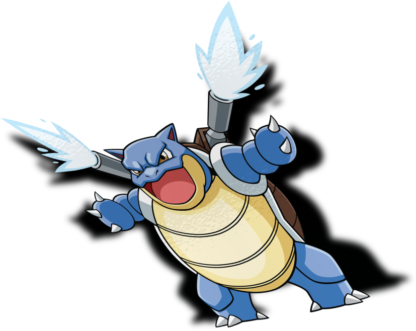 Blastoise Pokemon Water Cannon