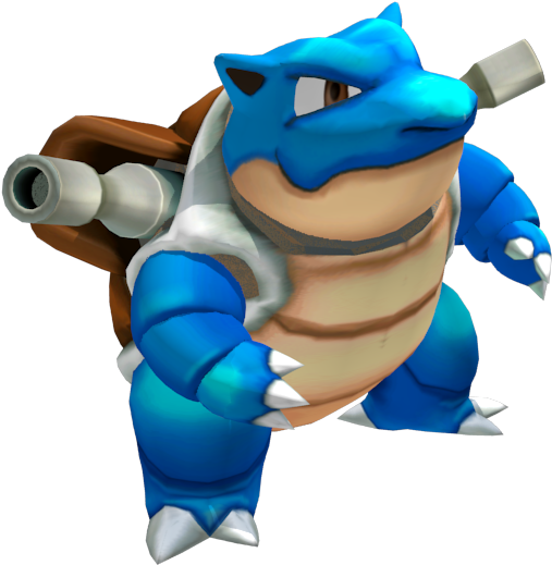 Blastoise Pokemon3 D Model