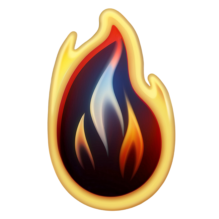 Blaze Fire Emoji Symbol Png 05042024