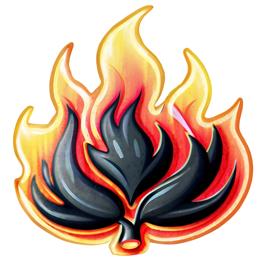 Blaze Fire Emoji Symbol Png 69