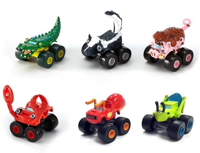 Blaze Monster Machines Animal Trucks