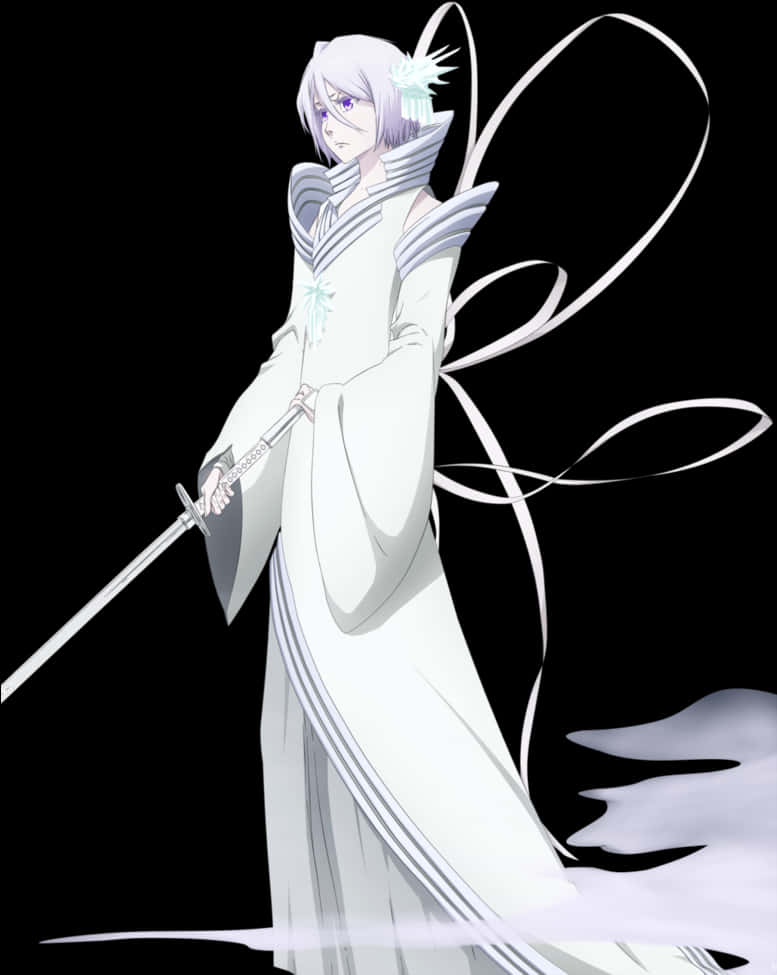 Bleach Sode No Shirayuki Character Pose