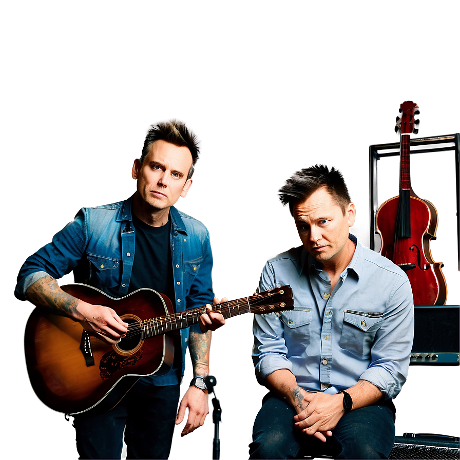 Blink-182 Acoustic Performance Picture Png Ane