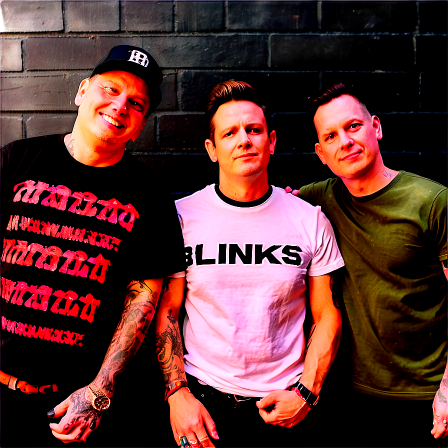 Blink-182 Album Signing Event Photo Png Ojg