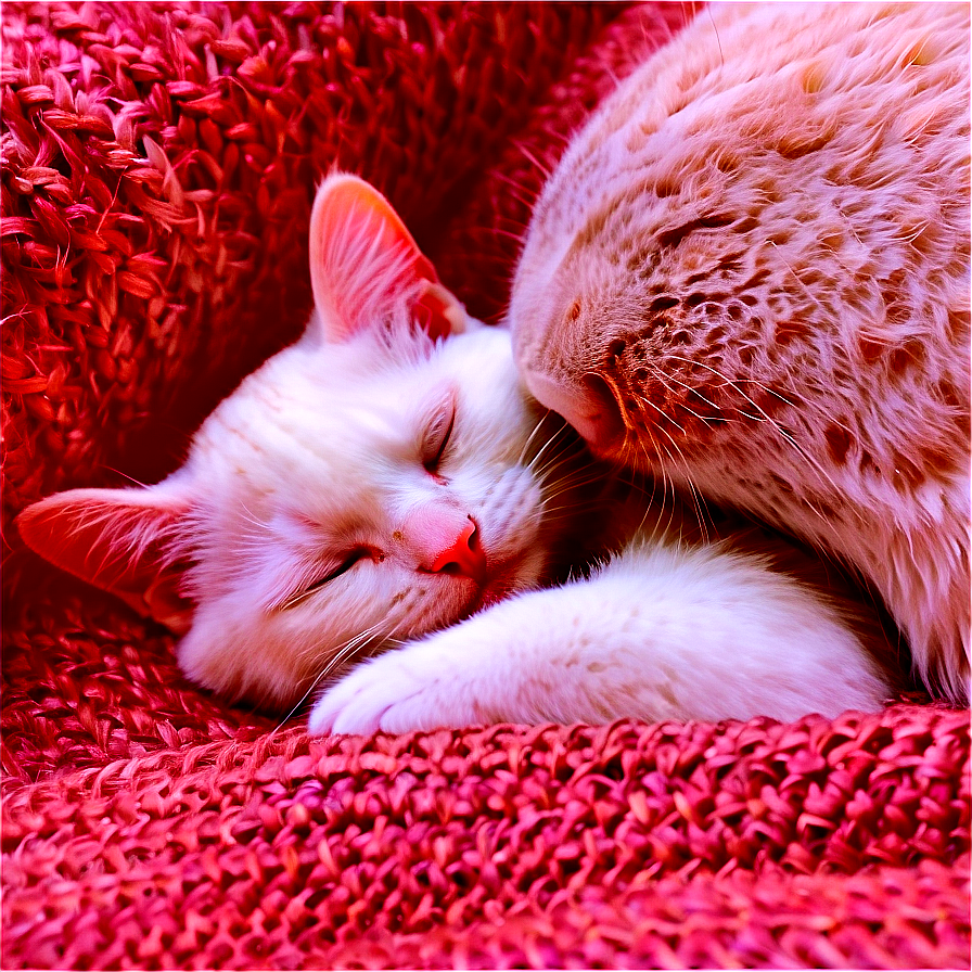 Blissful Kitty Cuddle Png 35