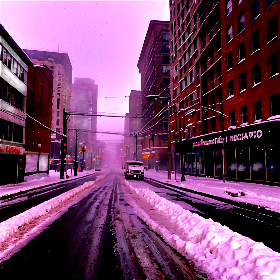 Blizzard In The City Png 40