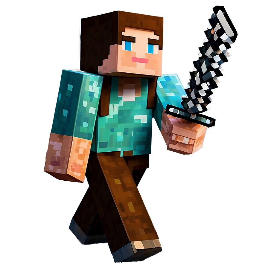 Blocky Minecraft Characters Png Uhb90