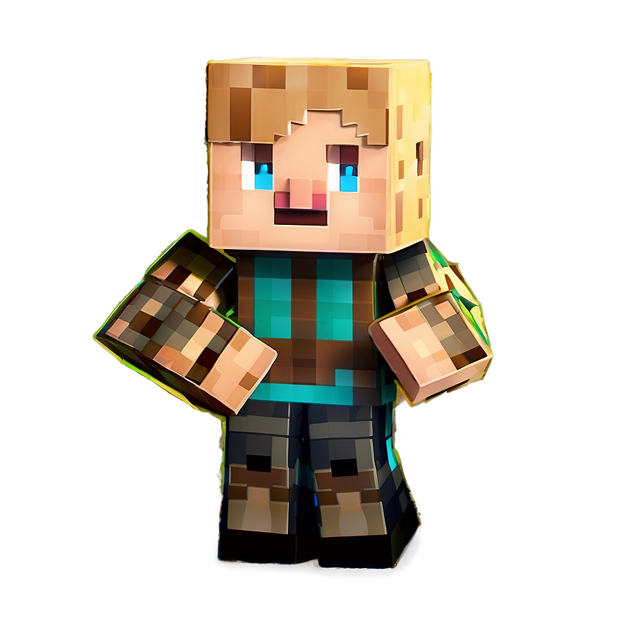 Blocky Minecraft Characters Png Und