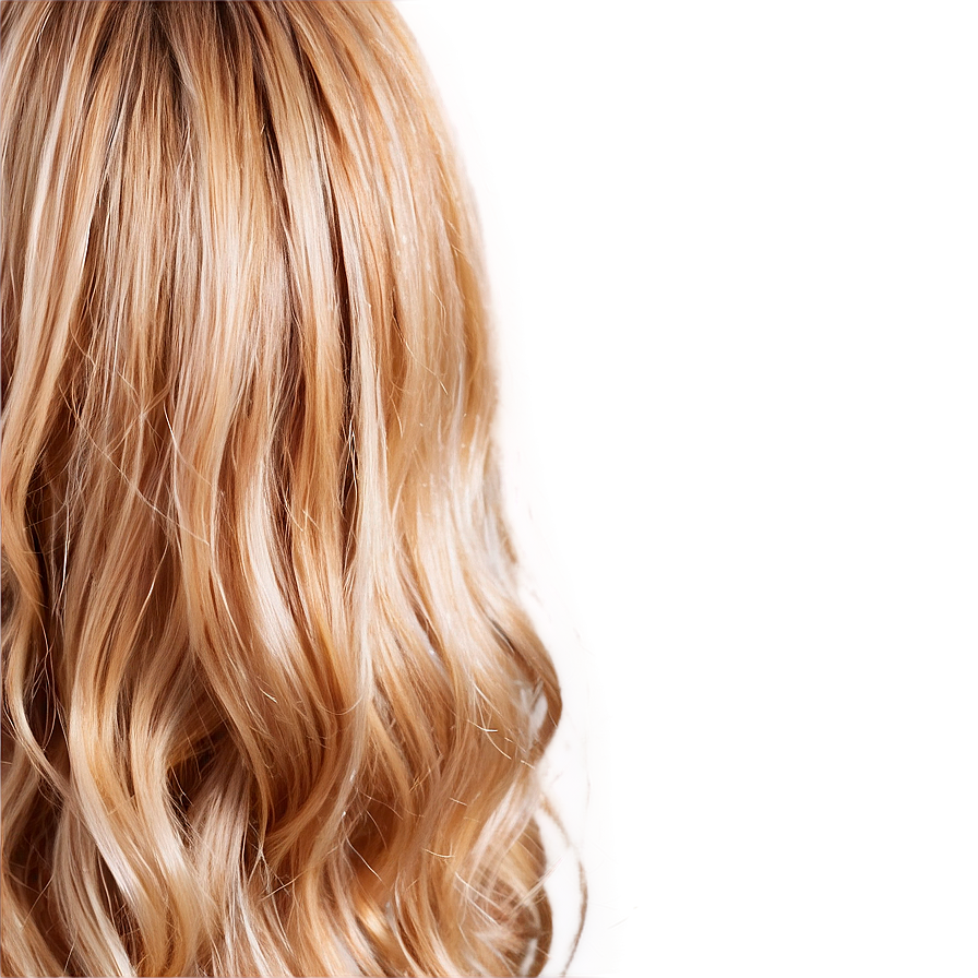 Blond Hair With Bangs Png 06262024