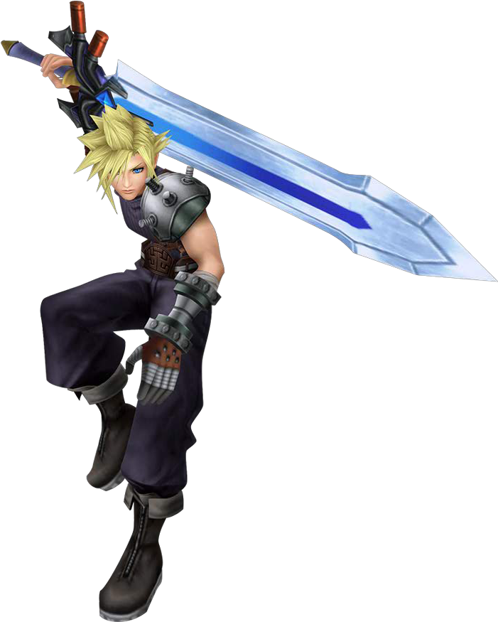 Blond Haired Warriorwith Giant Sword