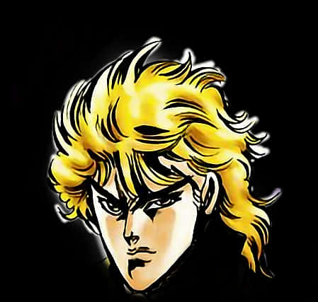 Blonde Anime Character Portrait