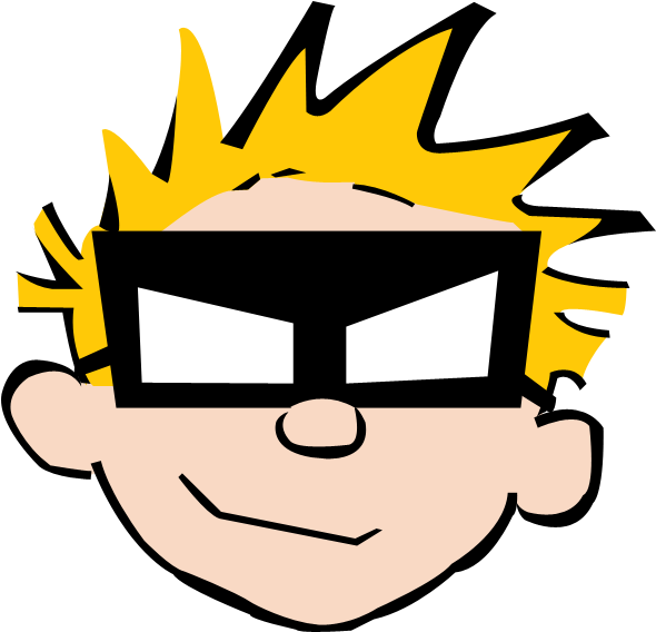 Blonde Boy Cartoon Character