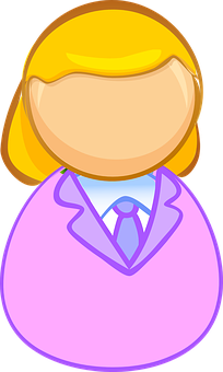 Blonde Cartoon Avatar