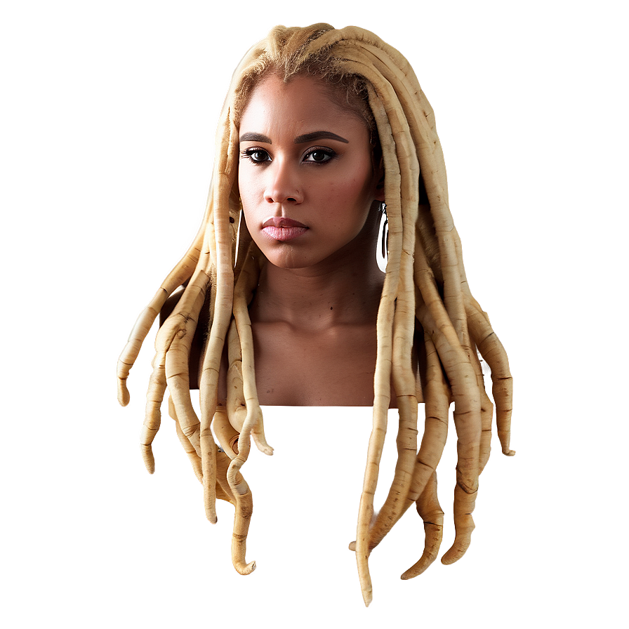 Blonde Dreadlocks Png Ppx79