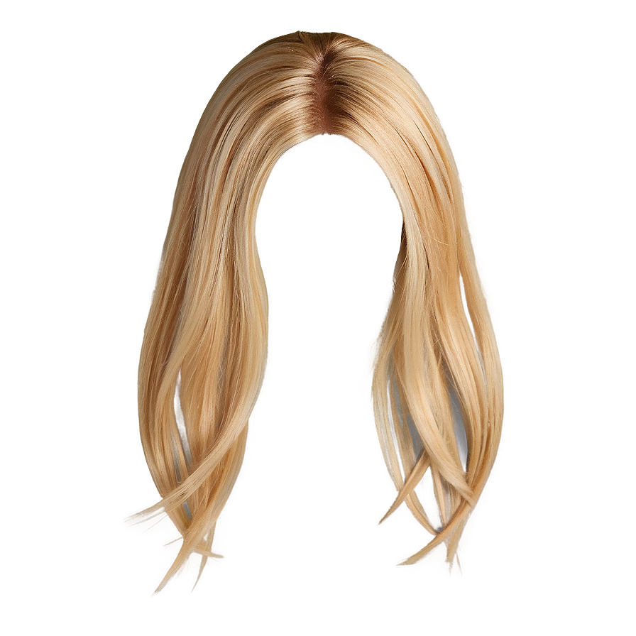 Blonde Hair Extensions Png 20