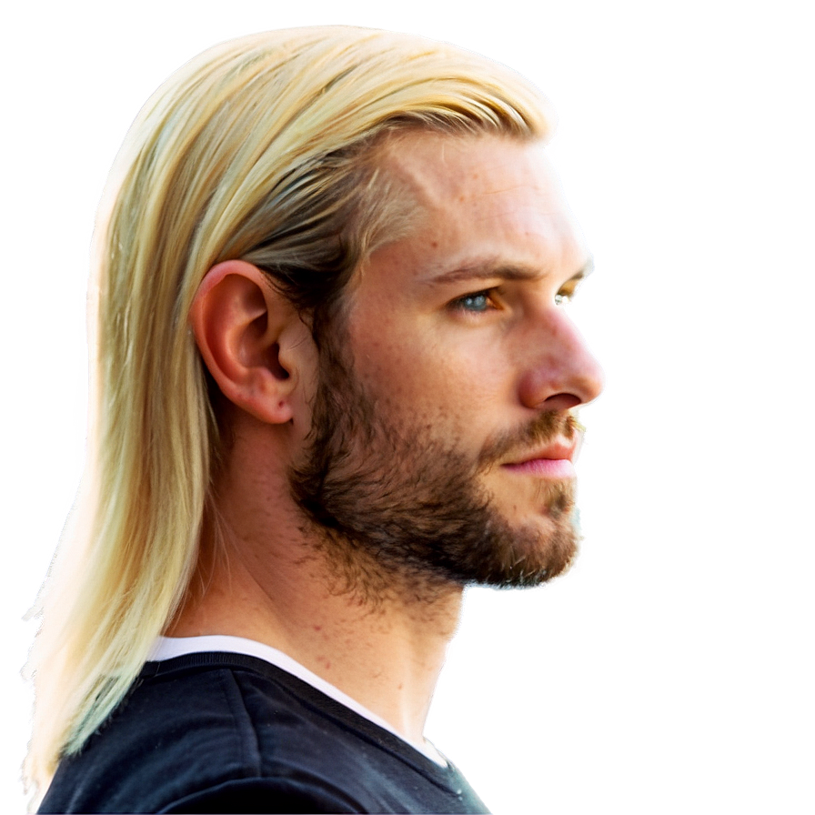 Blonde Hair For Men Png Dni82