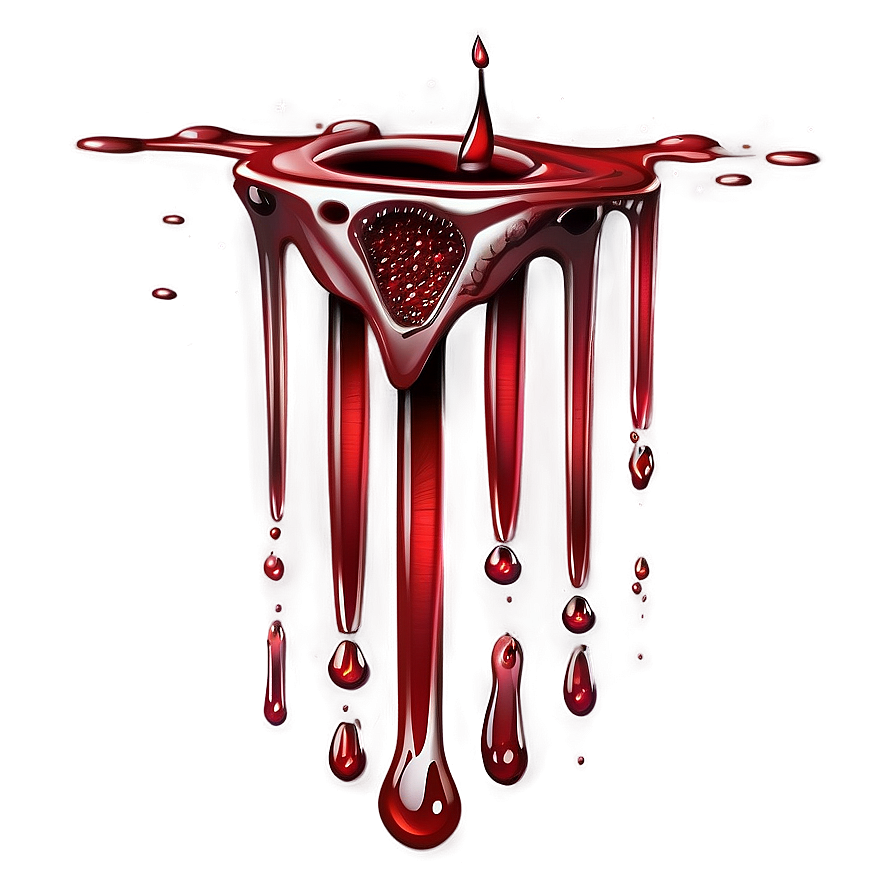 Blood Drip Drawing Png 05252024
