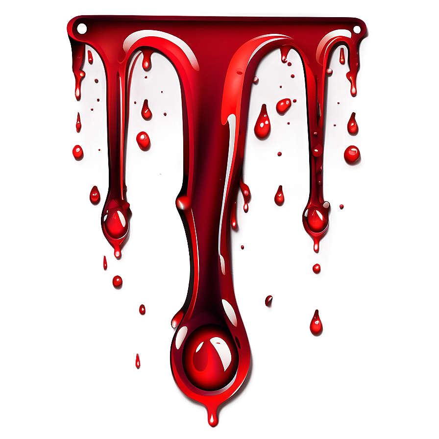 Blood Dripping Banner Png 05252024