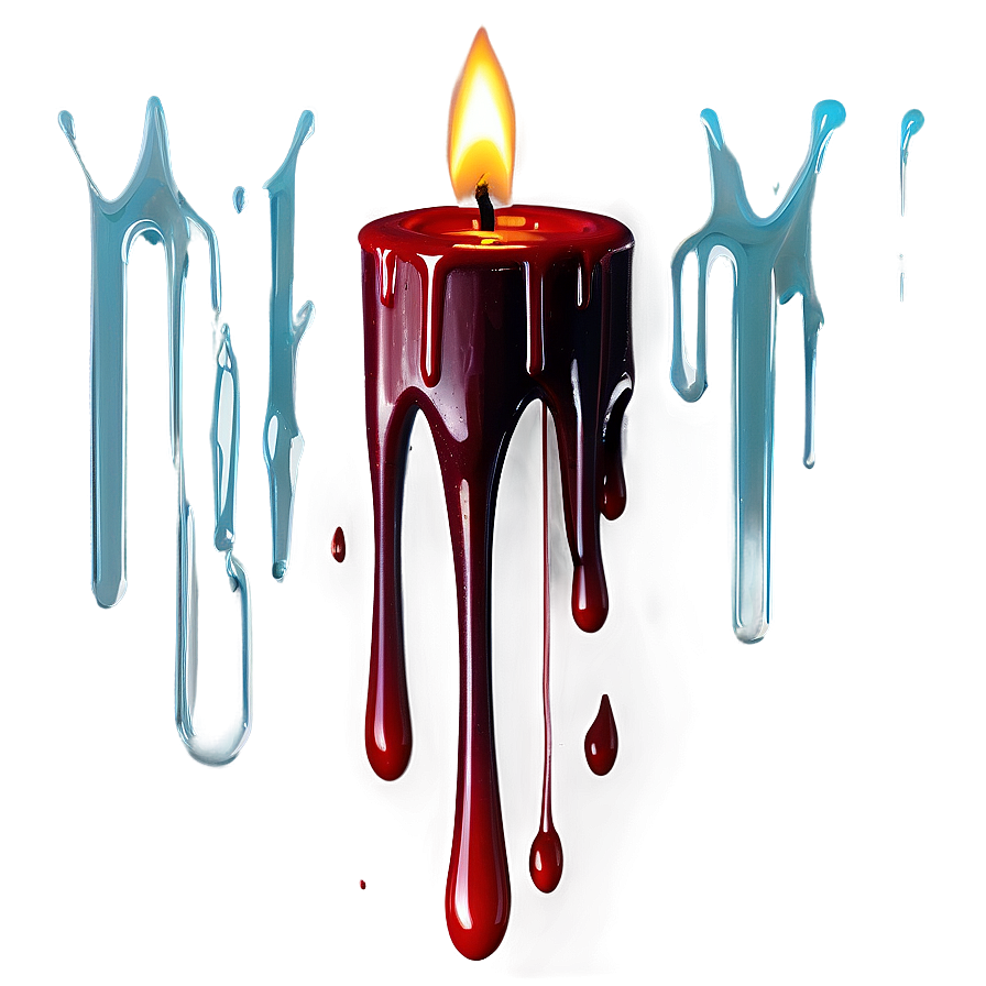 Blood Dripping Candle Png Uvr