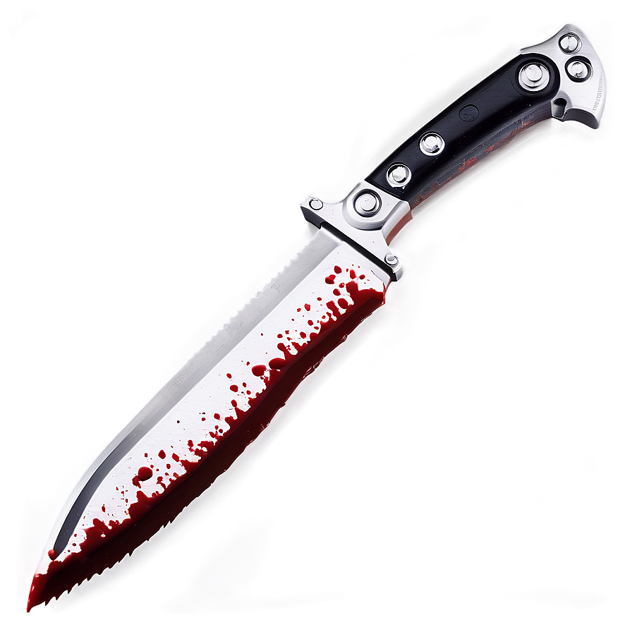 Blood Dripping Knife Png 25