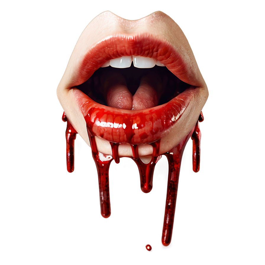 Blood Dripping Mouth Png Dlp2