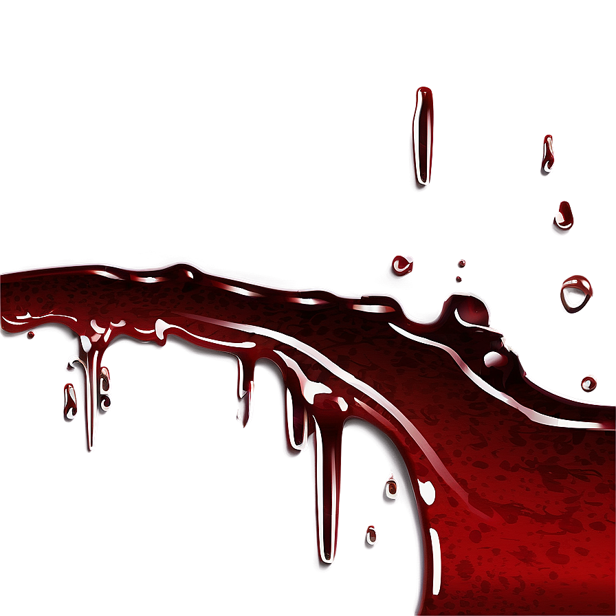 Blood Dripping Vector Png 05252024