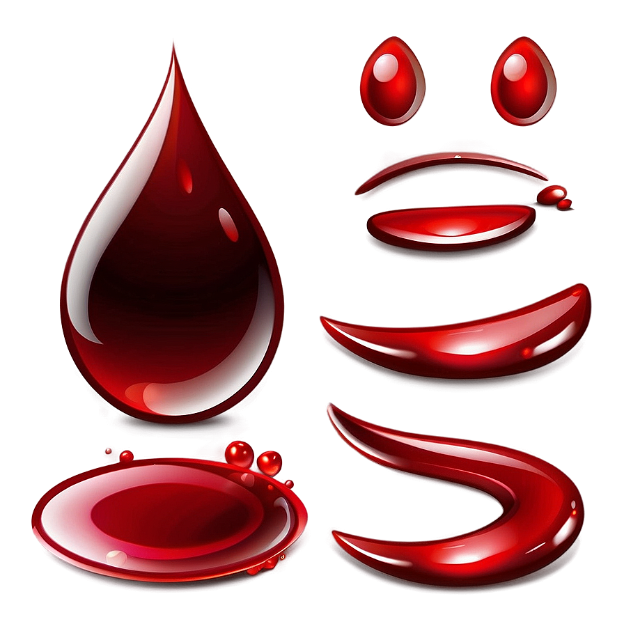 Blood Drop Clipart Png 05252024