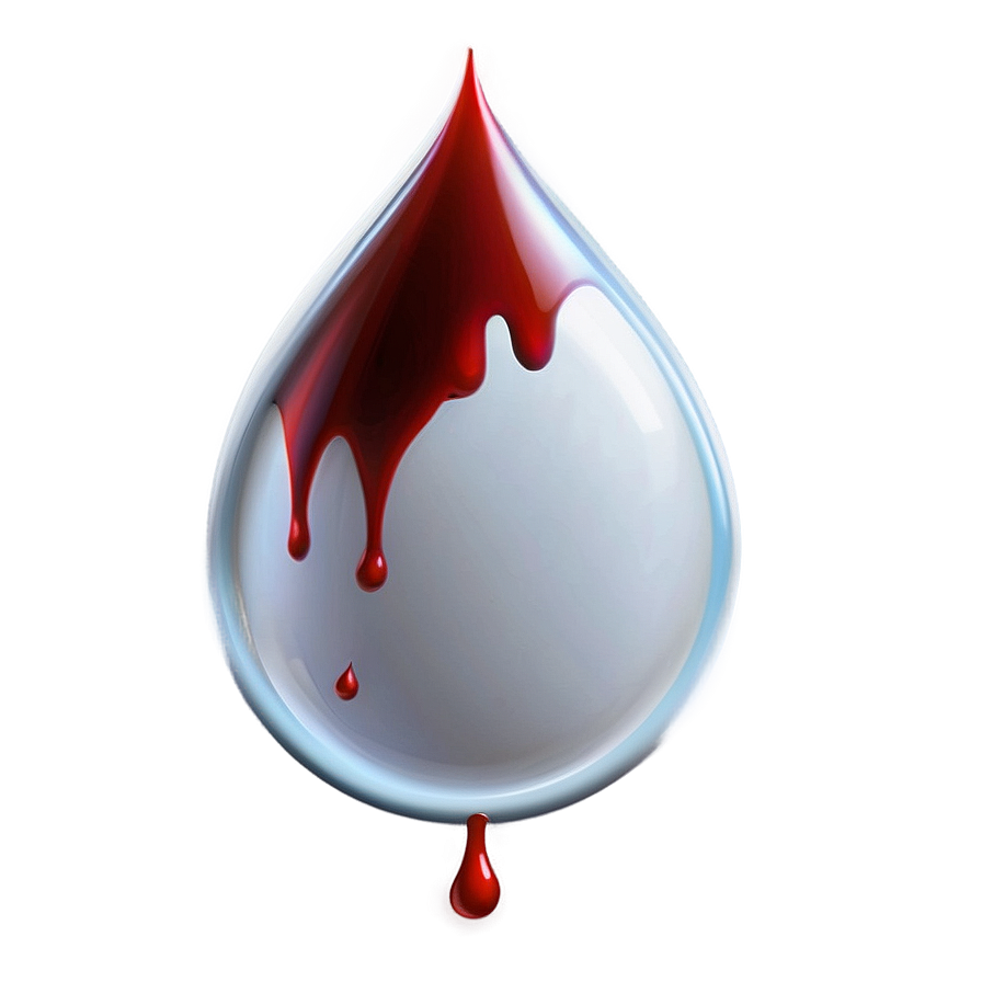Blood Drop Concept Png 05252024