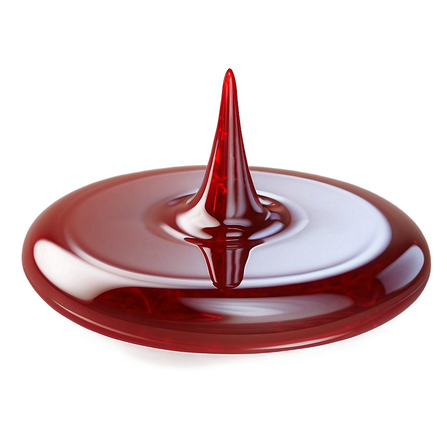 Blood Drop On Surface Png 05252024