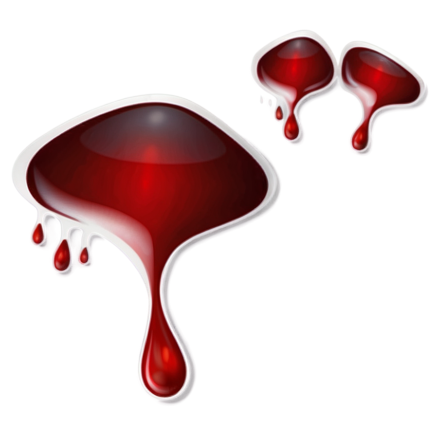 Blood Drop On White Png Che7