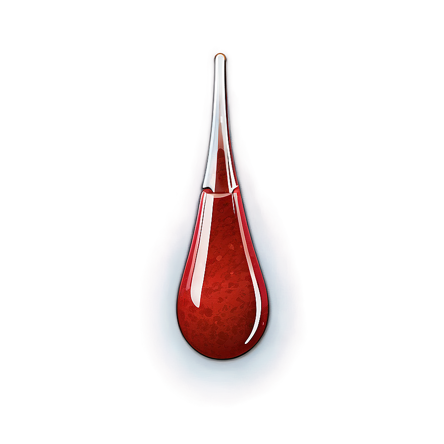 Blood Drop With Highlights Png 58