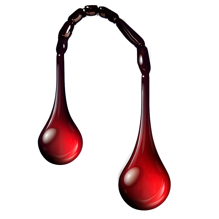 Blood Drop With Shadow Png 67
