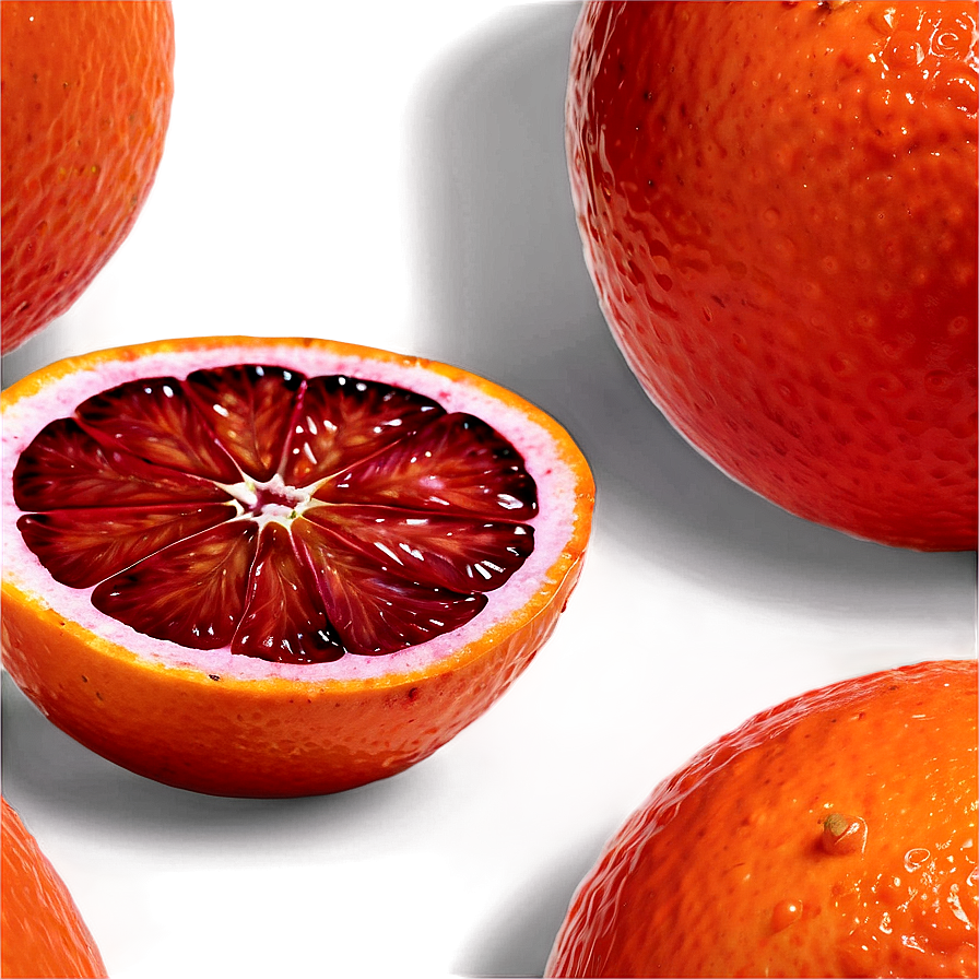 Blood Orange Close-up Png Iyo