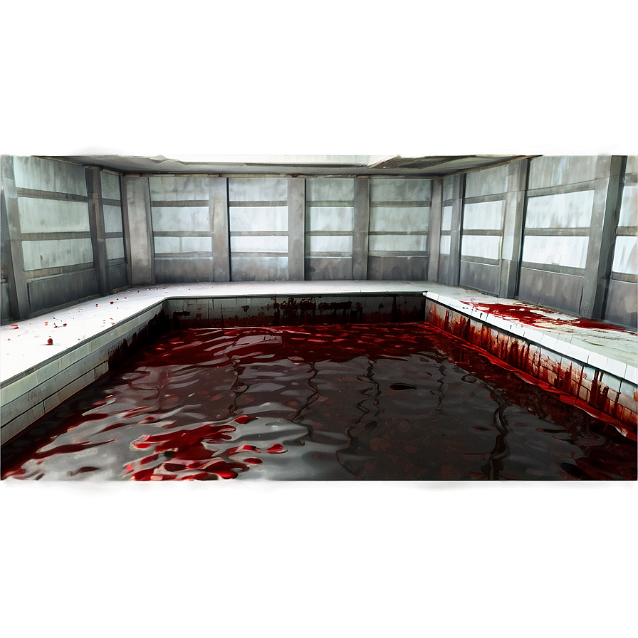 Blood Pool In Abandoned Place Png 34