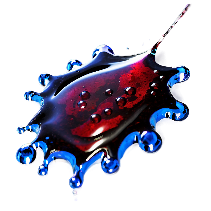 Blood Pool With Droplets Png 06122024