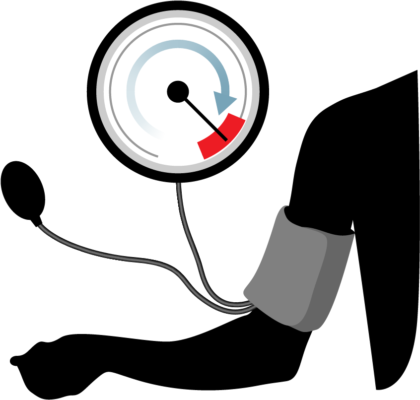 Blood Pressure Measurement Illustration