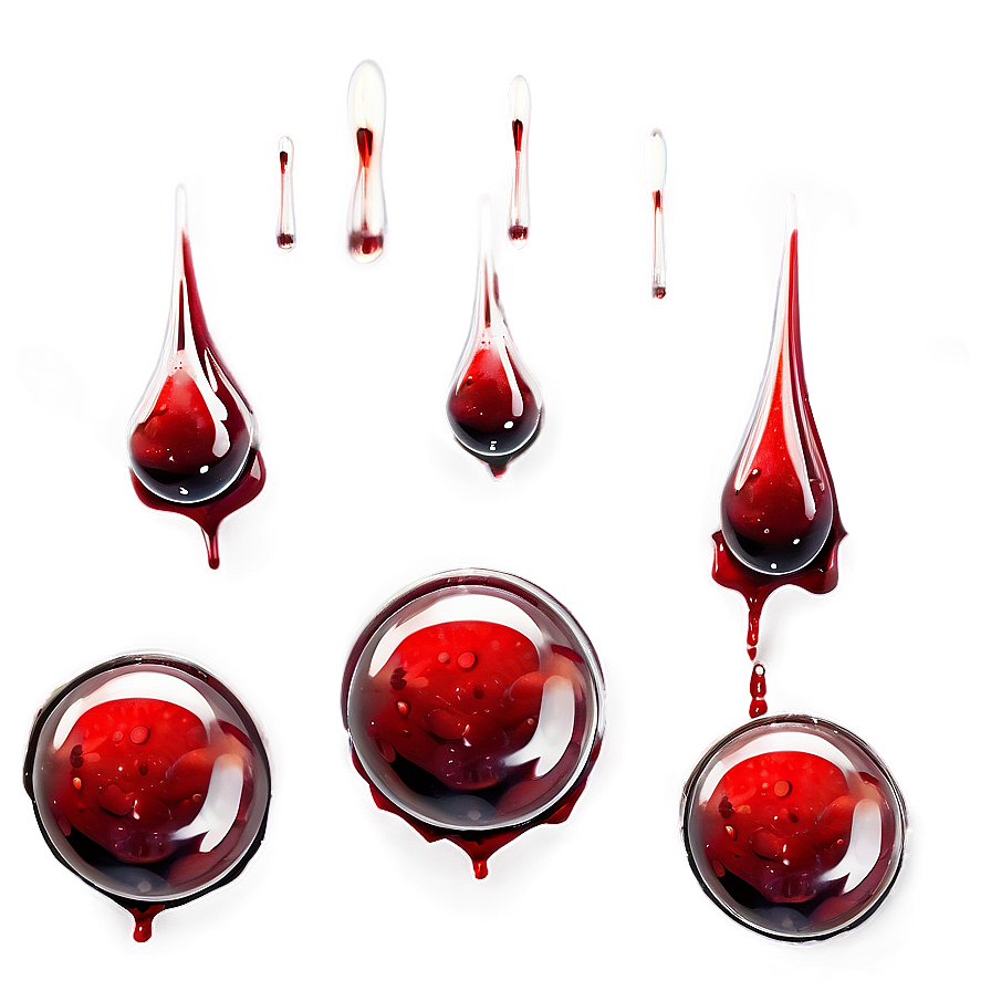 Blood Spatter Droplets Png 06122024