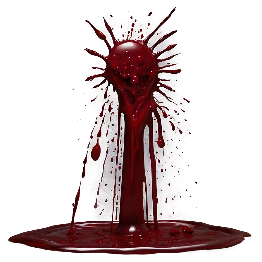 Blood Spatter Horror Scene Png Ips67