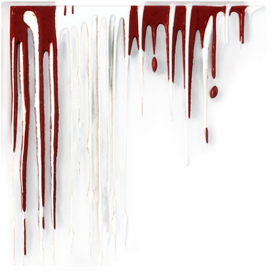 Blood Splatter Art Transparent Pem