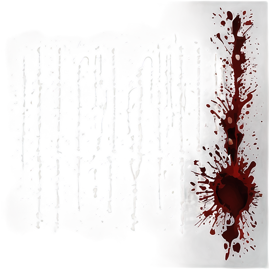 Blood Splatter Design Png 21