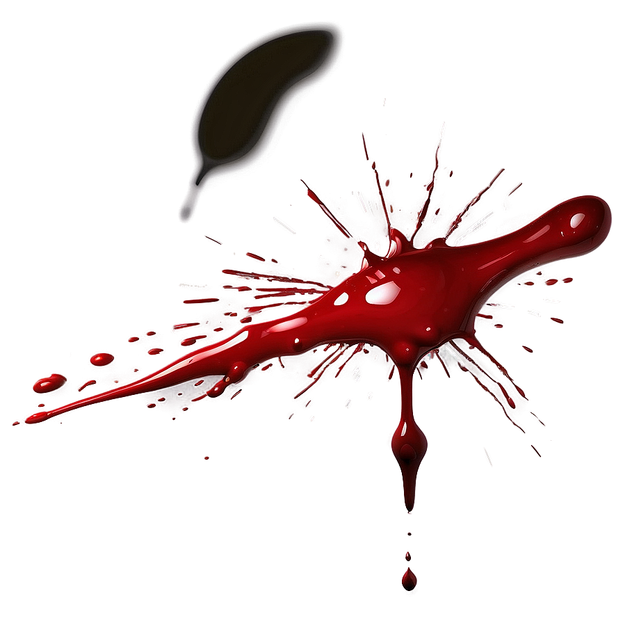 Blood Splatter For Halloween Png 13