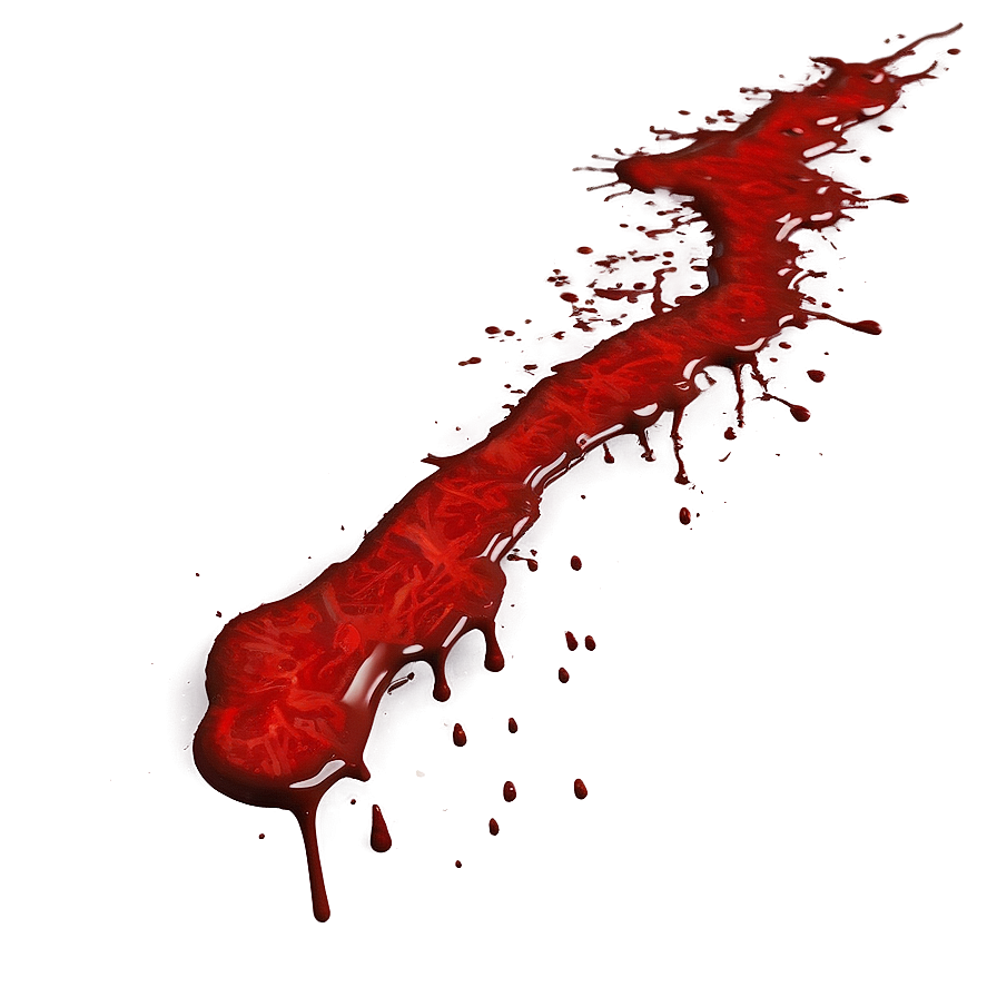 Blood Splatter For Horror Png 05262024