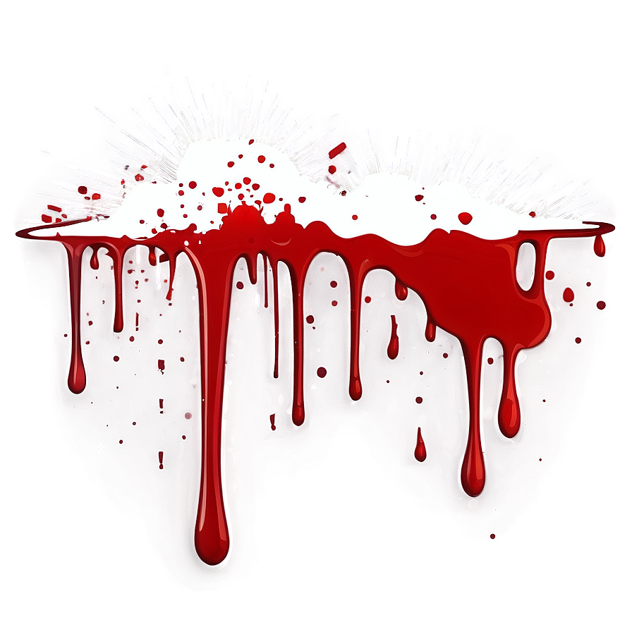Blood Splatter Graphic Png 04302024