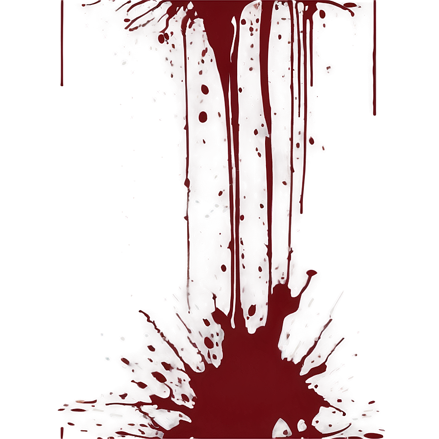 Blood Splatter Transparent For Film Editing 75